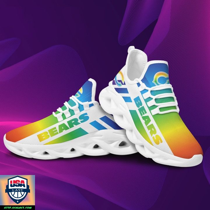 Ideafootwear Chicago Bears Max Soul Shoes Sneakers For Men And Women