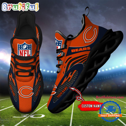 Ideafootwear Chicago Bears Max Soul Shoes Sneakers For Men And Women
