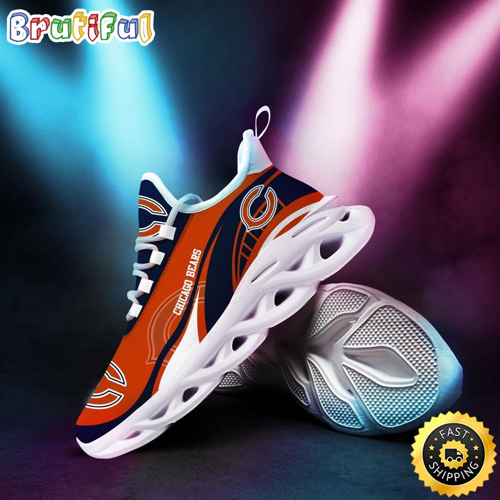 Ideafootwear Chicago Bears Max Soul Shoes Sneakers For Men And Women