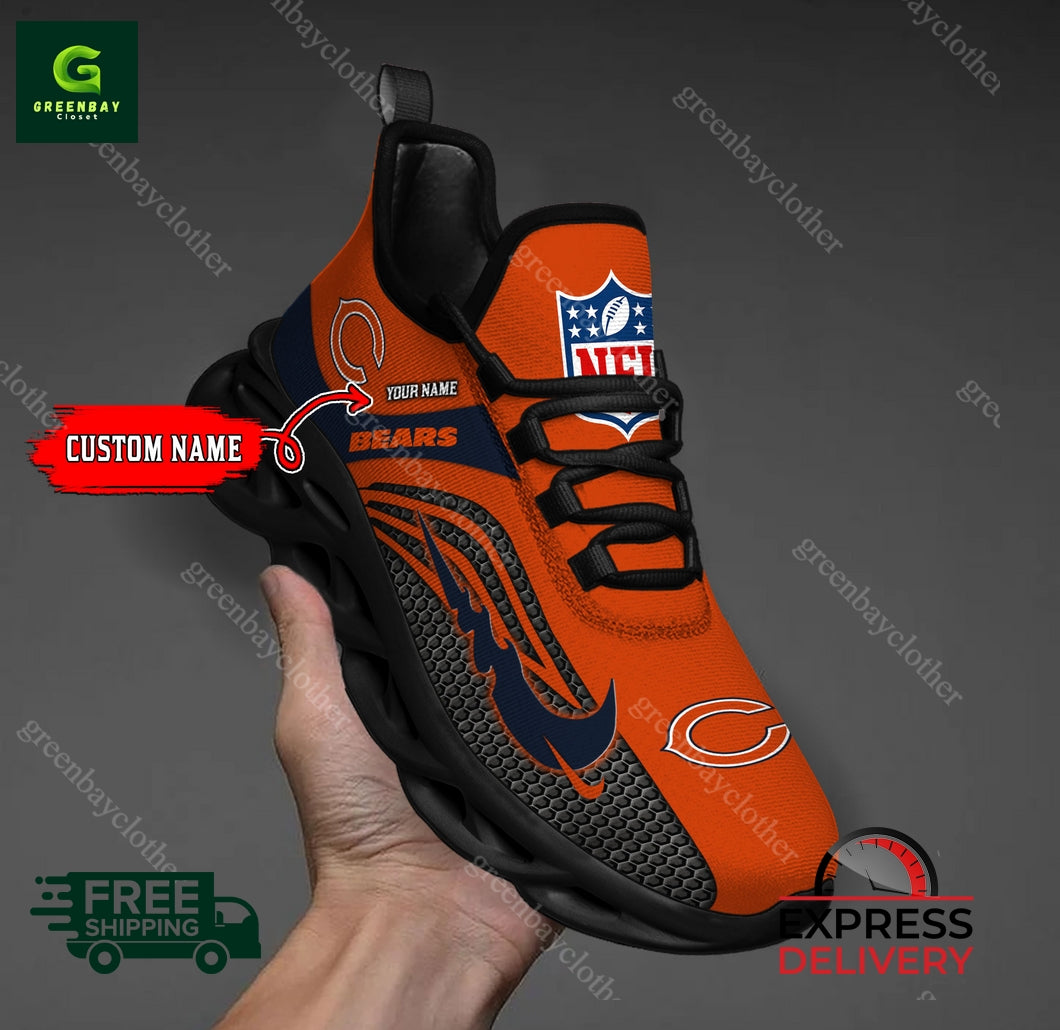 Ideafootwear Chicago Bears Max Soul Shoes Sneakers For Men And Women