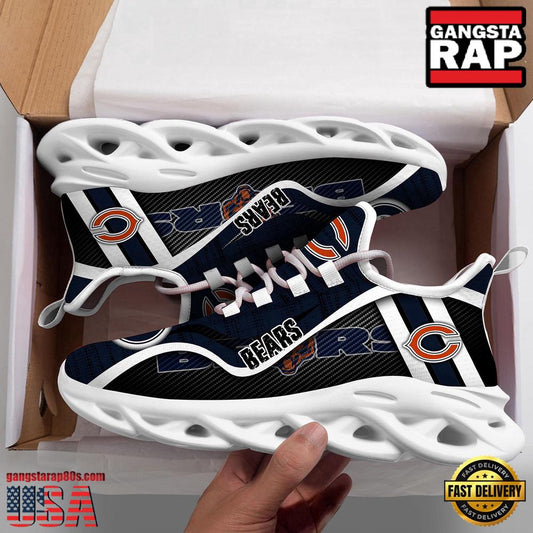 Ideafootwear Chicago Bears Max Soul Shoes Sneakers For Men And Women