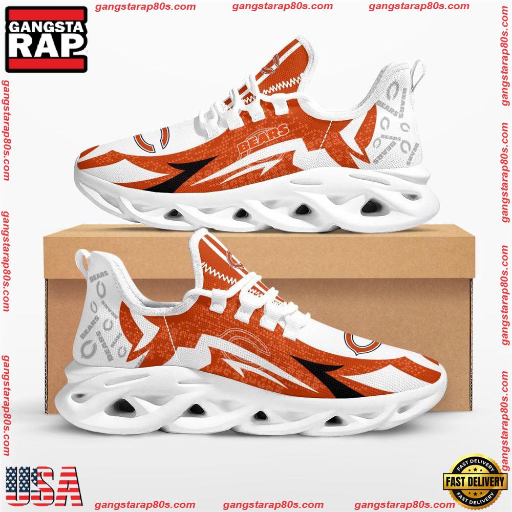 Ideafootwear Chicago Bears Symbol Max Soul Shoes Sneakers For Men And Women