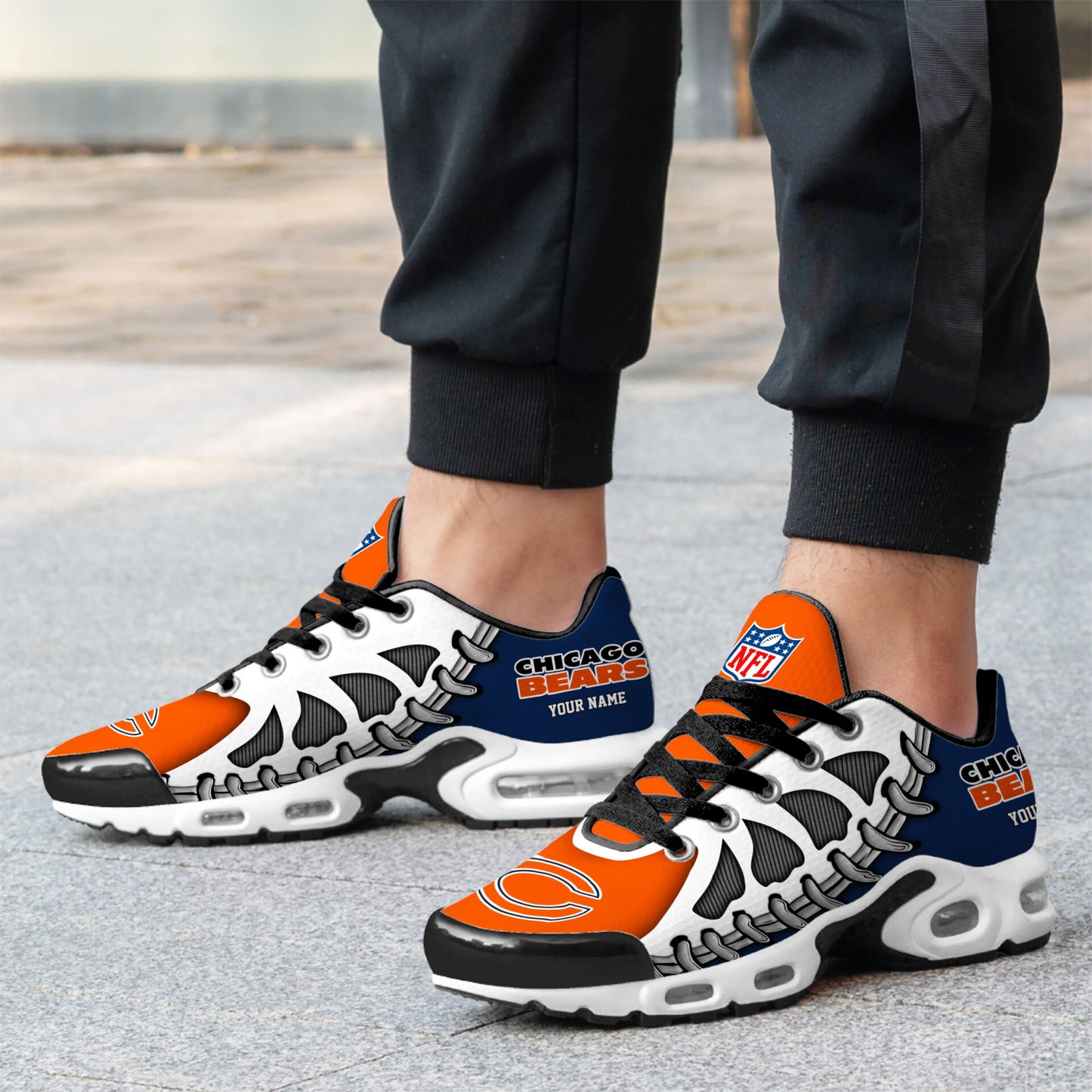 Ideafootwear Chicago Bears TN Shoes Sneakers For Men And Women