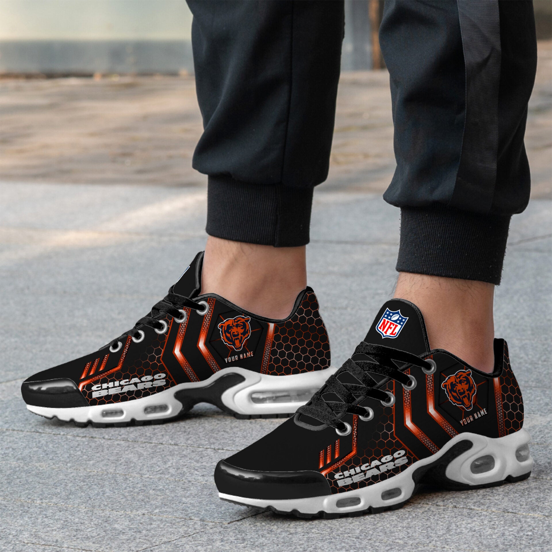 Ideafootwear Chicago Bears TN Shoes Sneakers For Men And Women