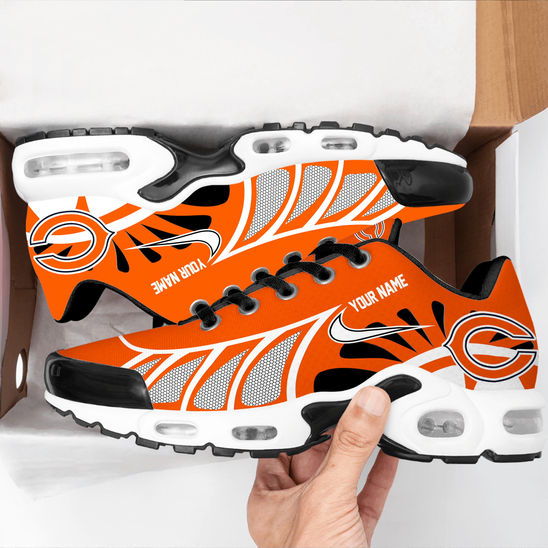Ideafootwear Chicago Bears TN Shoes Sneakers For Men And Women