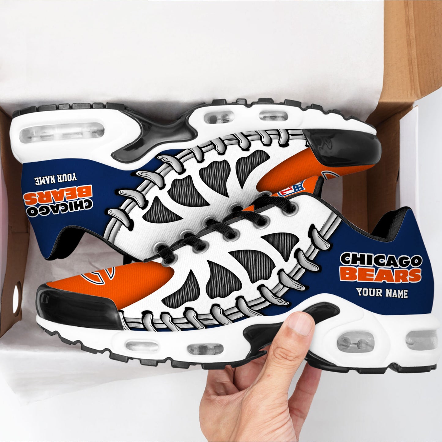 Ideafootwear Chicago Bears TN Shoes Sneakers For Men And Women