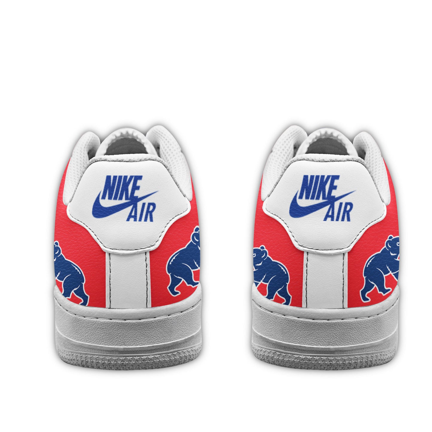 Ideafootwear Chicago Cubs Air Low-Top Sneakers Shoes For Men And Women 3