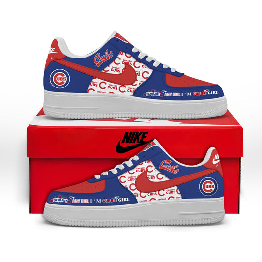 Ideafootwear Chicago Cubs Air Low-Top Sneakers Shoes For Men And Women 1