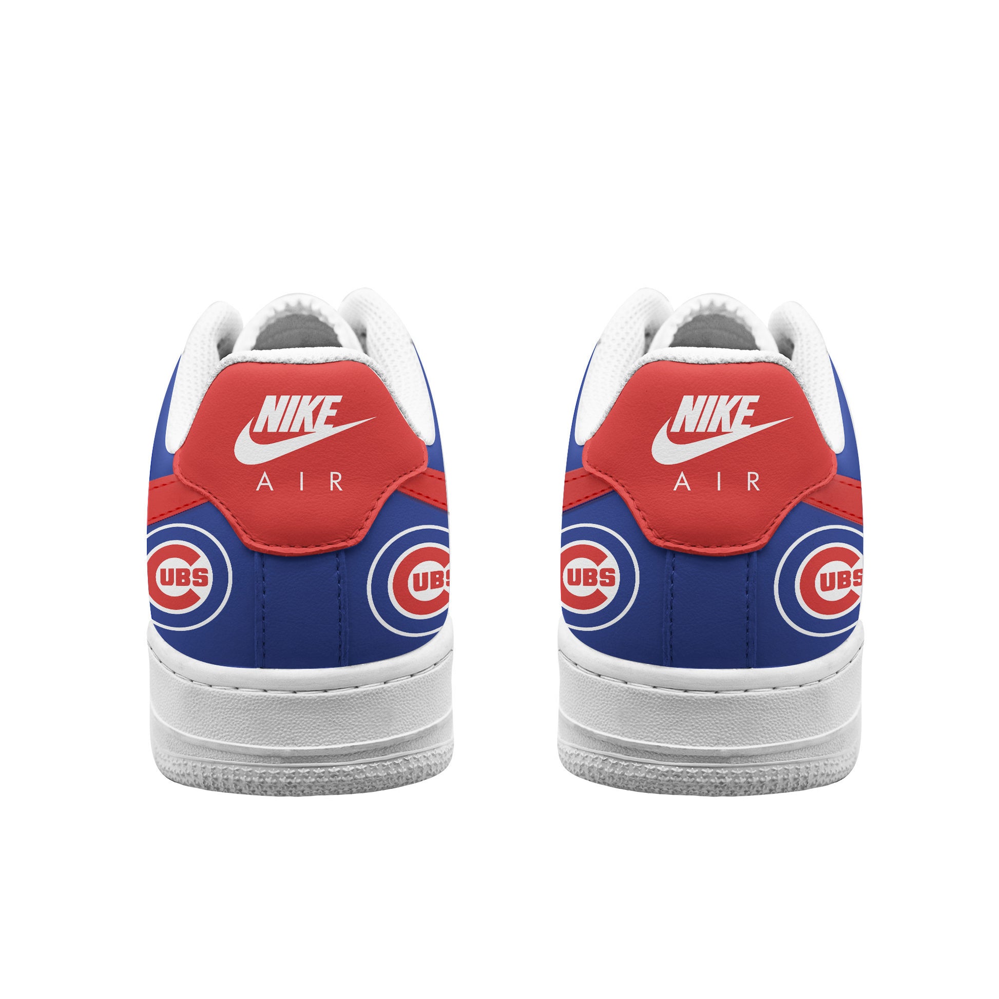 Ideafootwear Chicago Cubs Air Low-Top Sneakers Shoes For Men And Women 2