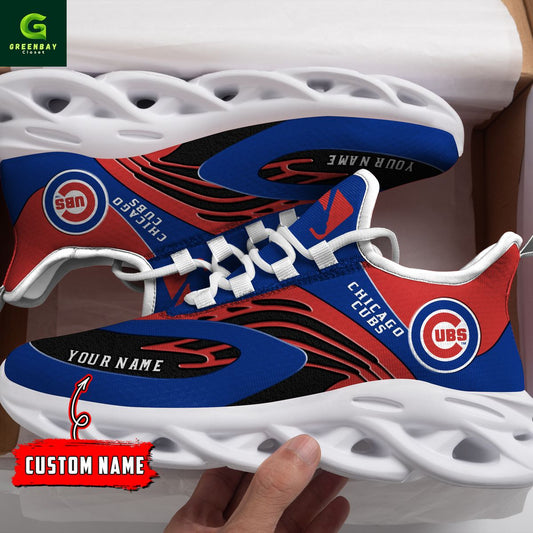Ideafootwear Chicago Cubs Max Soul Shoes Sneakers For Men And Women
