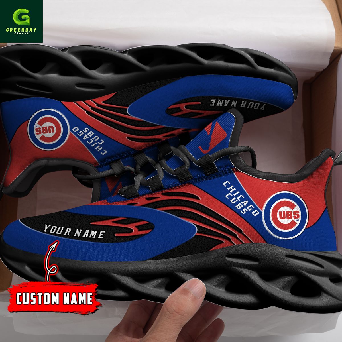 Ideafootwear Chicago Cubs Max Soul Shoes Sneakers For Men And Women