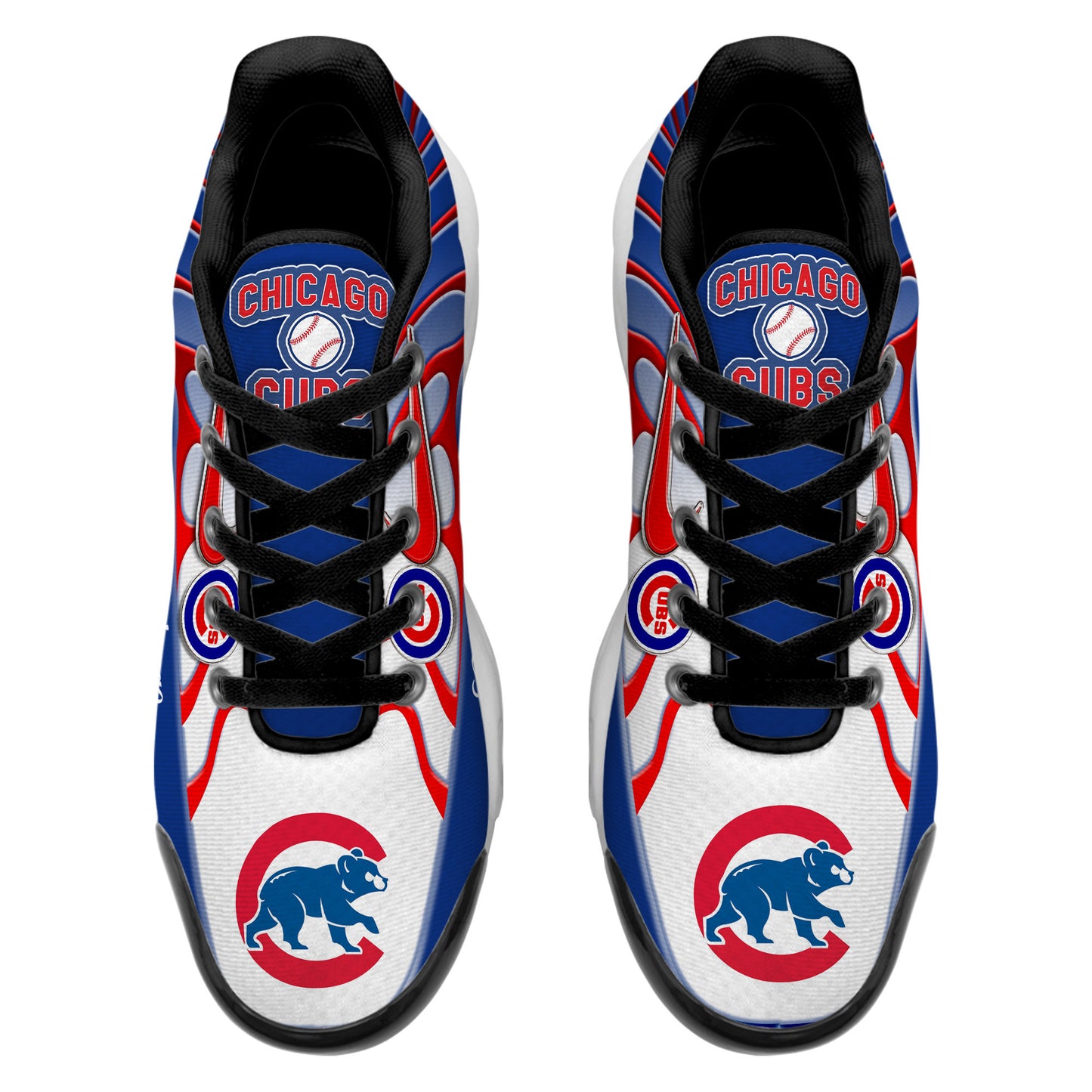 Ideafootwear Chicago Cubs TN Shoes Sneakers For Men And Women