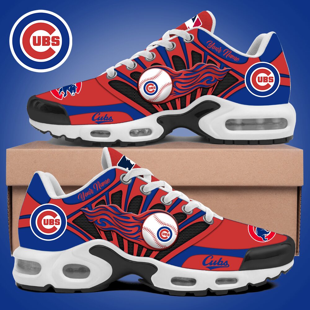 Ideafootwear Chicago Cubs TN Shoes Sneakers For Men And Women