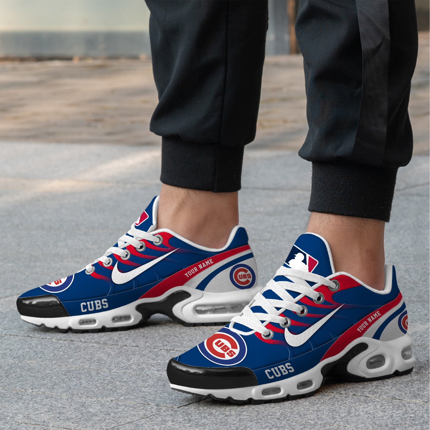 Ideafootwear Chicago Cubs TN Shoes Sneakers For Men And Women