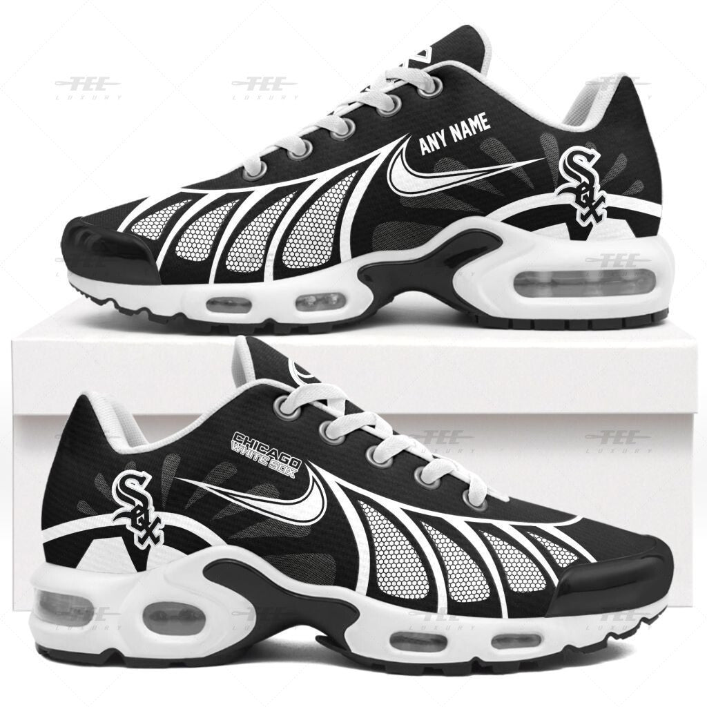 Ideafootwear Chicago White Sox TN Shoes Sneakers For Men And Women