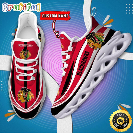 Ideafootwear Chicagohawks Max Soul Shoes Sneakers For Men And Women