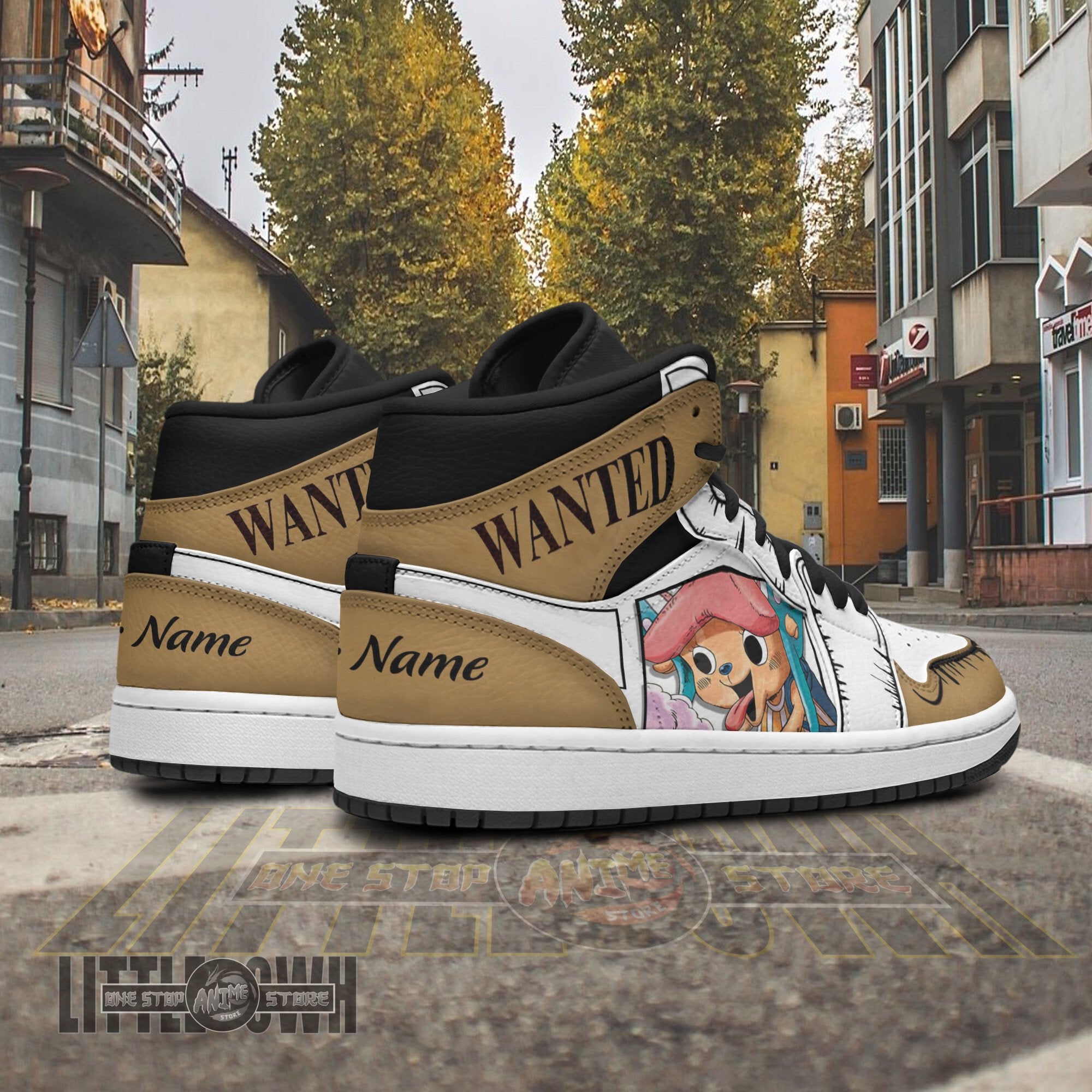 Ideafootwear Chopper AJ1 High Sneakers Shoes For Men And Women