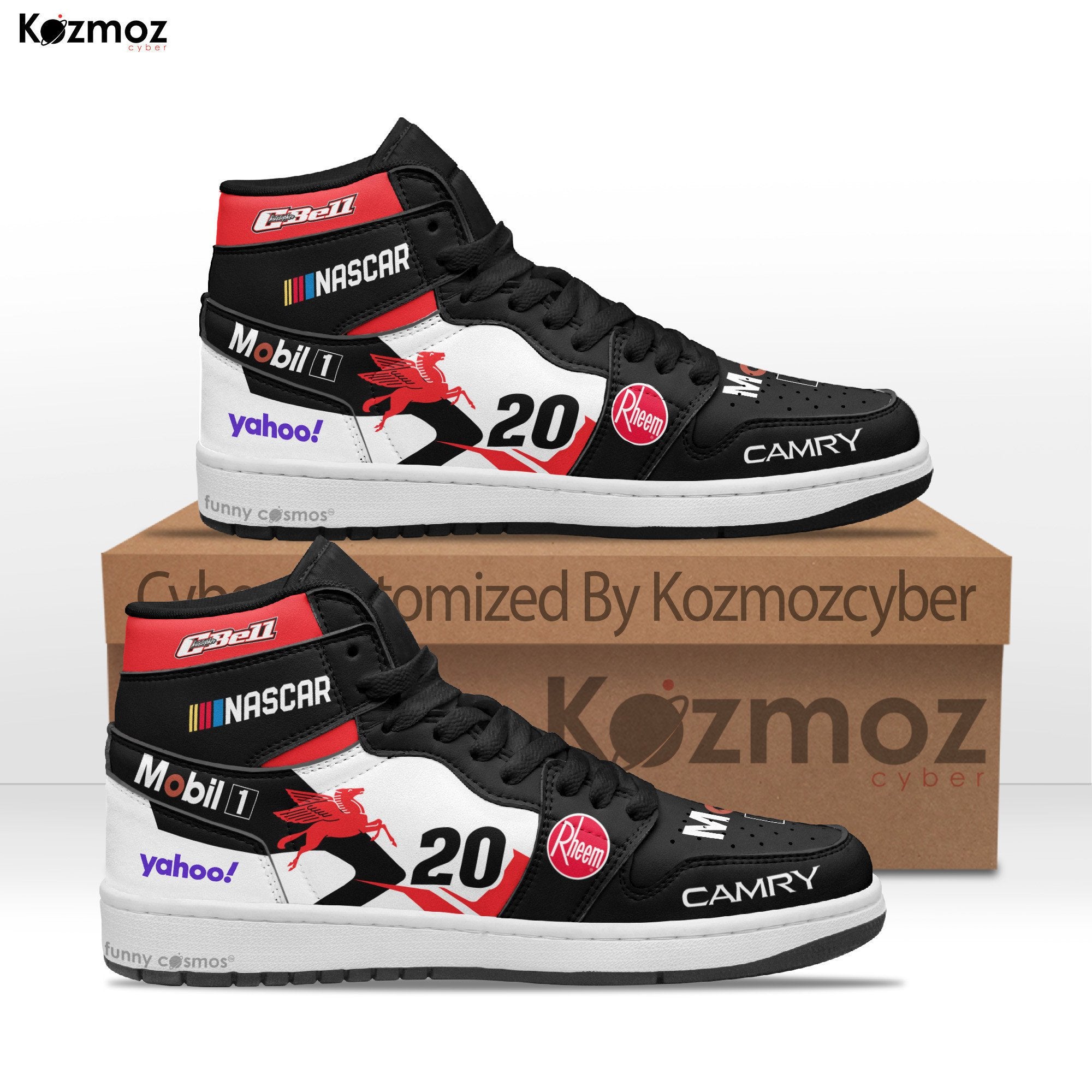 Ideafootwear Christopher Bell AJ1 High Sneakers Shoes For Men And Women