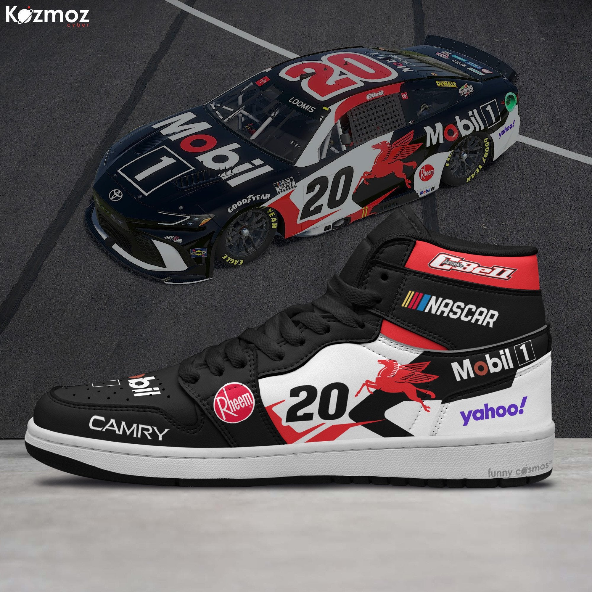 Ideafootwear Christopher Bell AJ1 High Sneakers Shoes For Men And Women