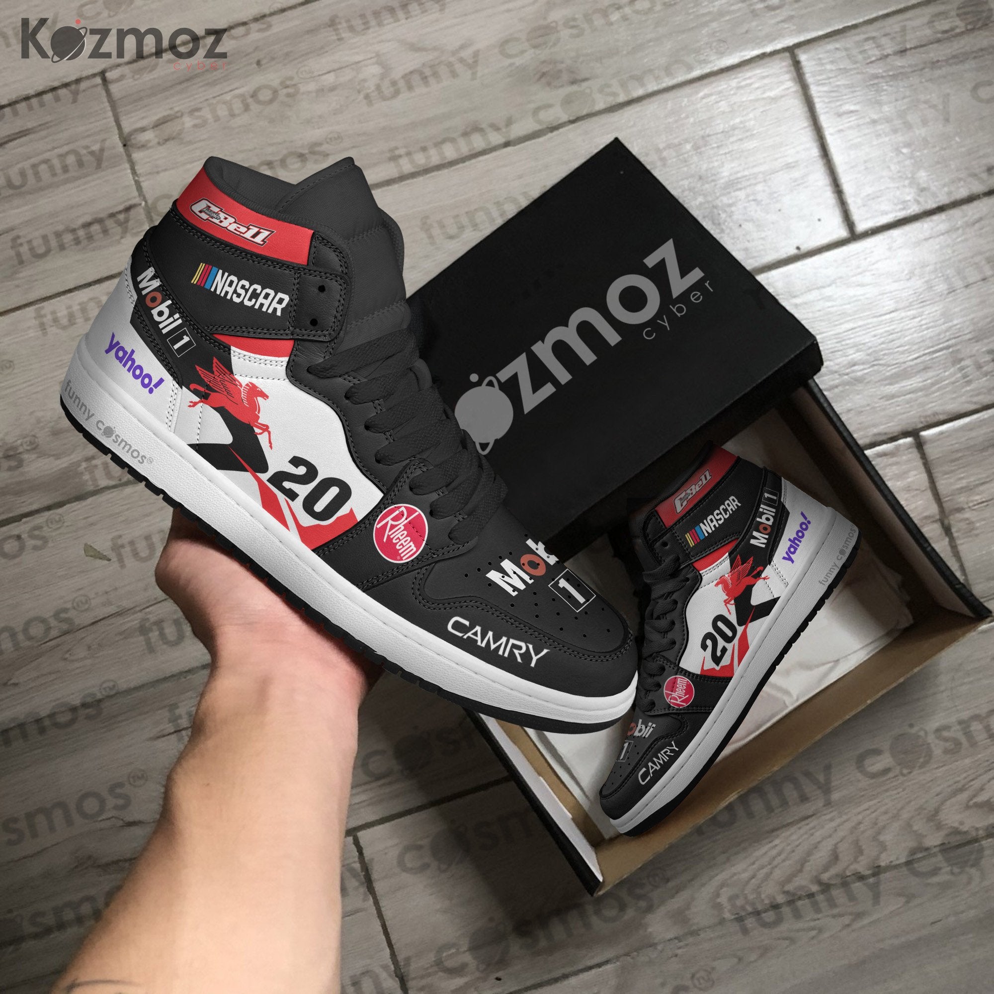 Ideafootwear Christopher Bell AJ1 High Sneakers Shoes For Men And Women