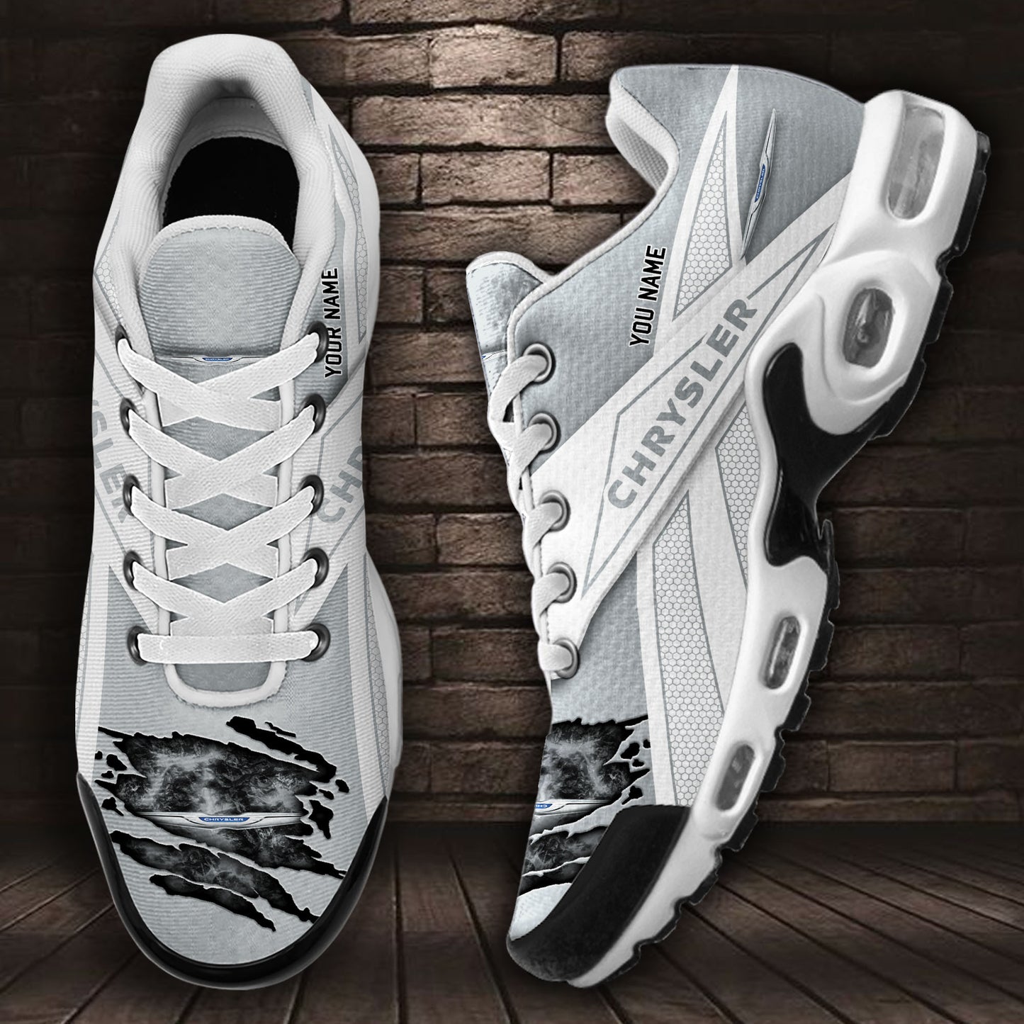 Ideafootwear Chrysler TN Shoes Sneakers For Men And Women