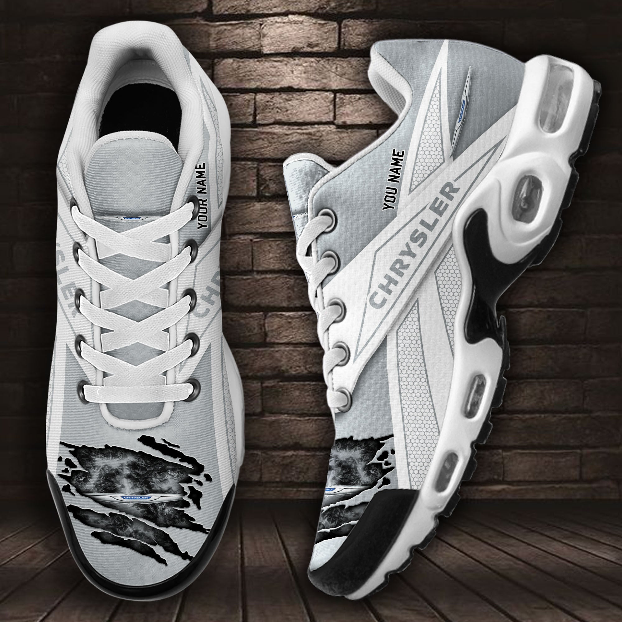 Ideafootwear Chrysler TN Shoes Sneakers For Men And Women