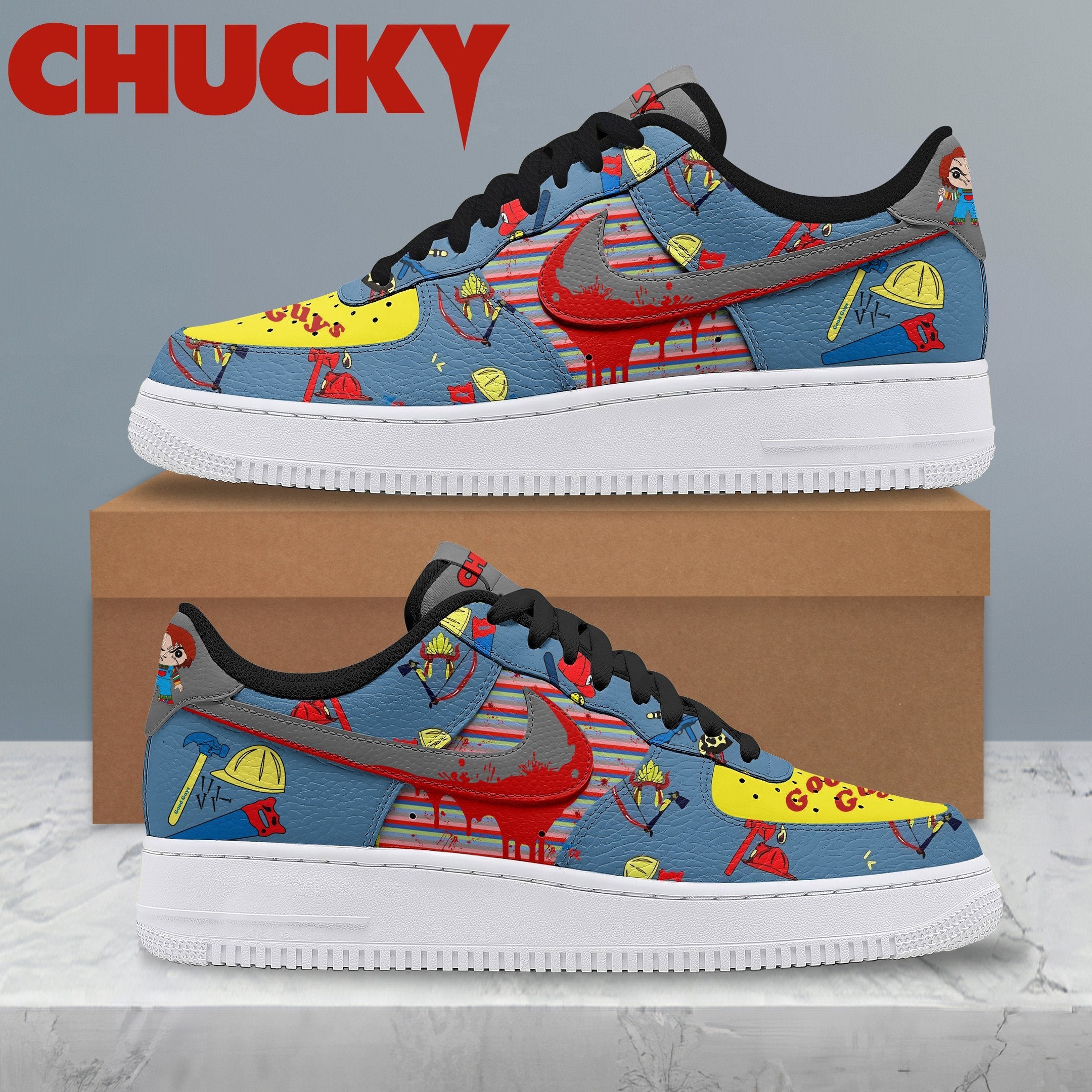 Ideafootwear Chucky Air Low-Top Sneakers Shoes For Men And Women 1