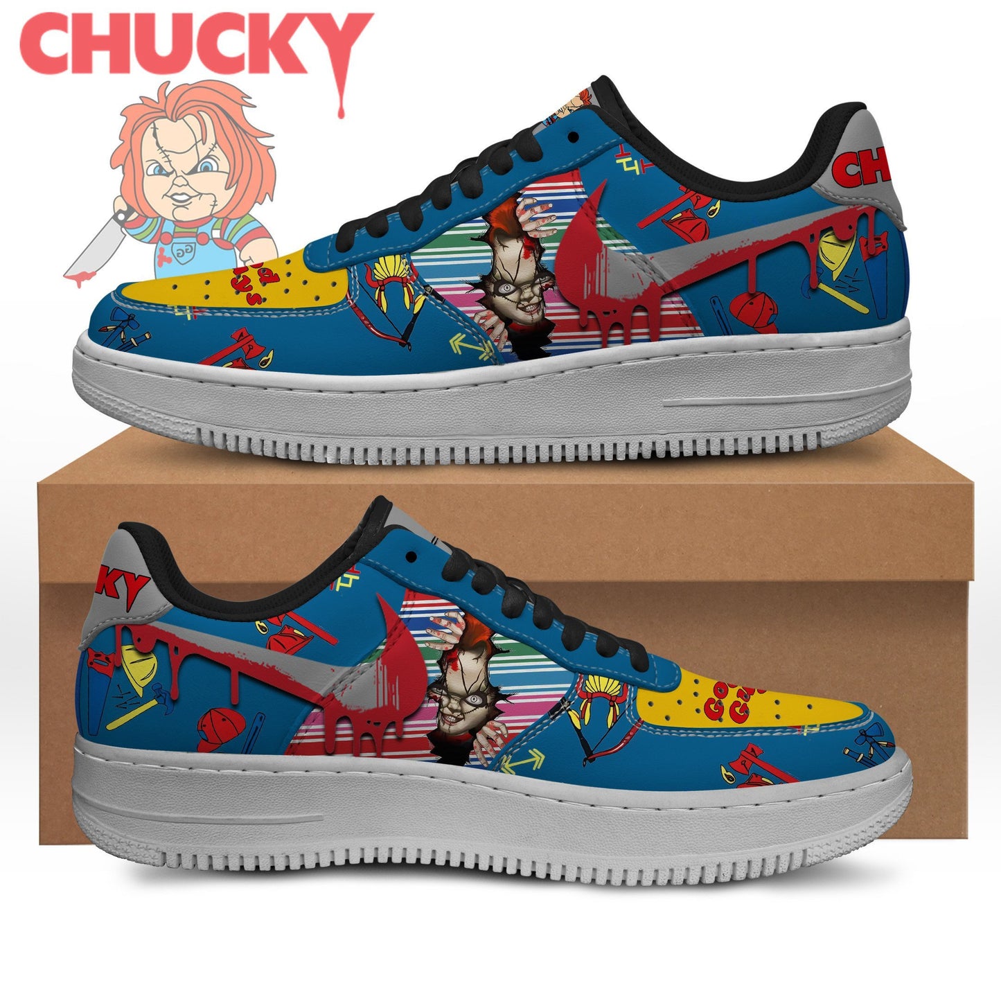 Ideafootwear Chucky Air Low-Top Sneakers Shoes For Men And Women 1