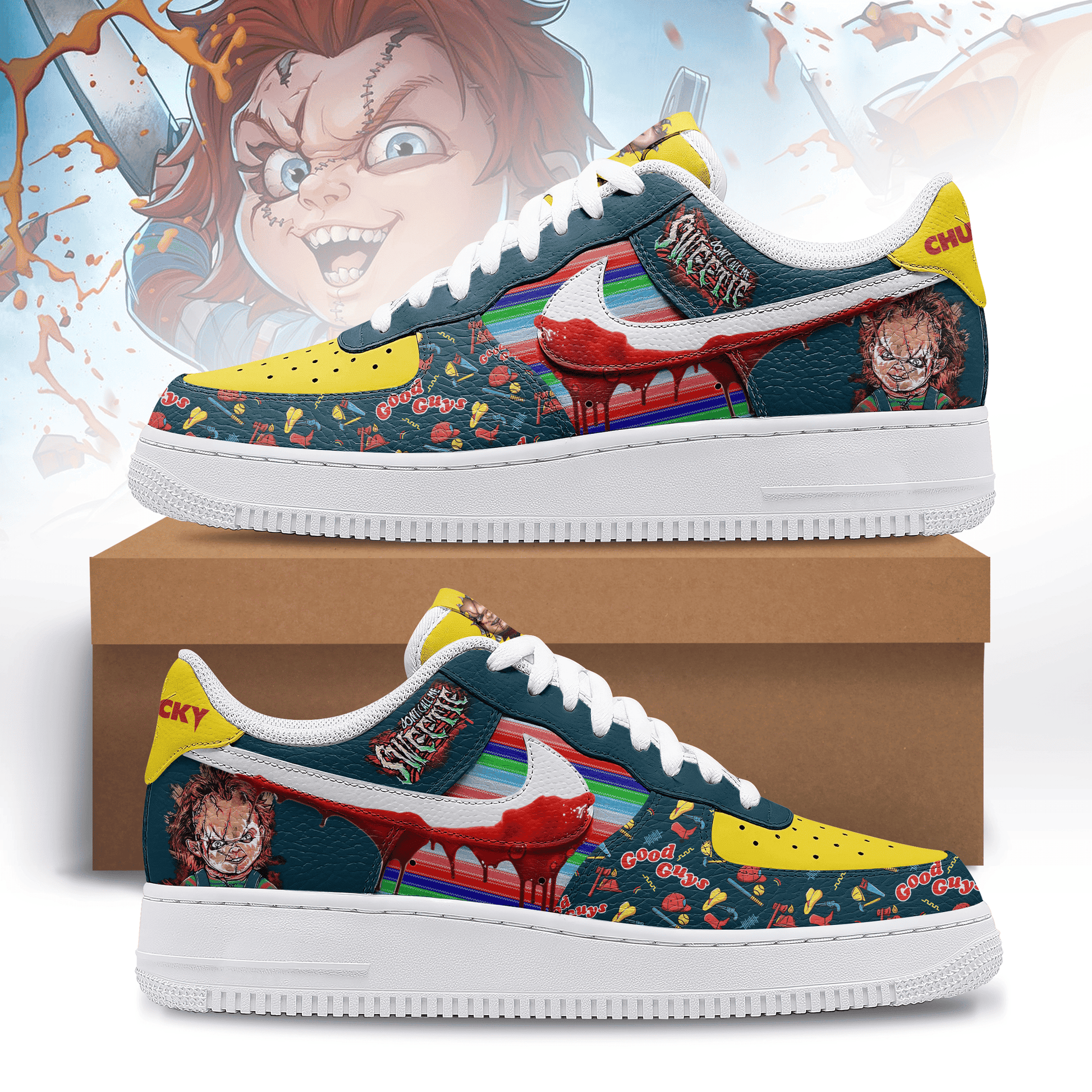 Ideafootwear Chucky Air Low-Top Sneakers Shoes For Men And Women 1
