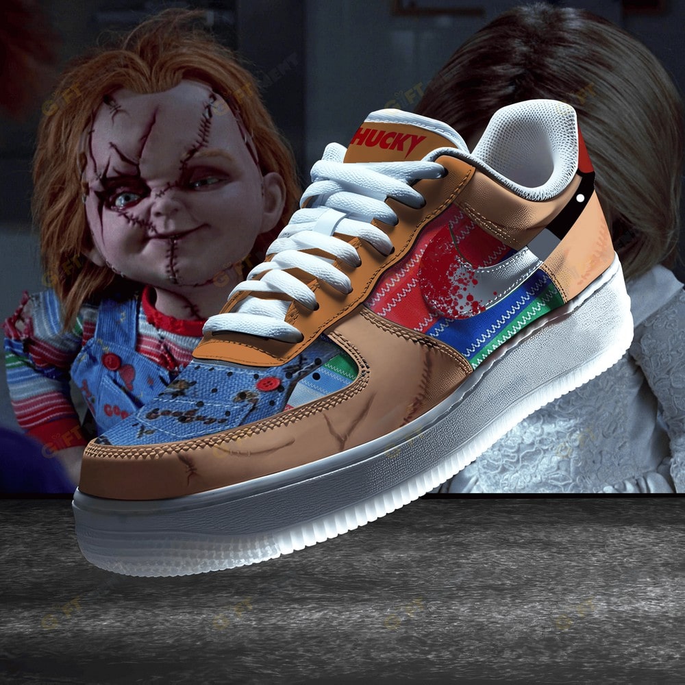 Ideafootwear Chucky Halloween Air Low-Top Sneakers Shoes For Men And Women 1