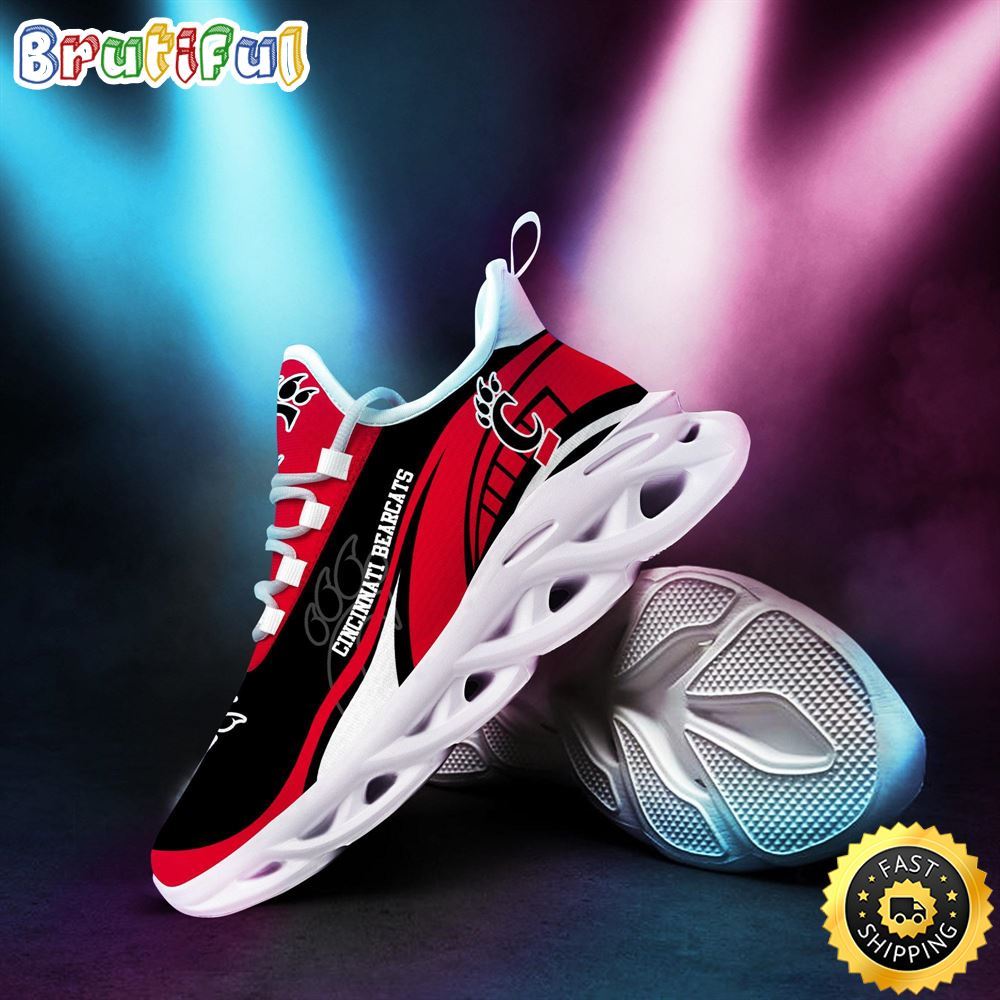 Ideafootwear Cincinnati Bearcats Max Soul Shoes Sneakers For Men And Women