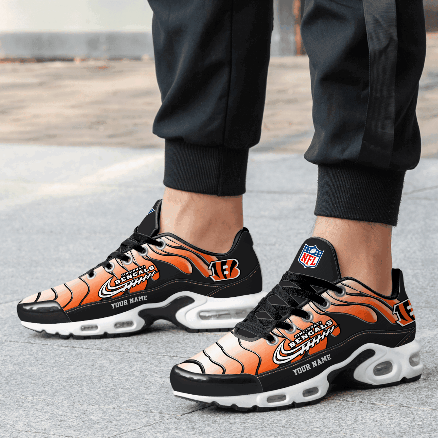 Ideafootwear Cincinnati Bengals TN Shoes Sneakers For Men And Women