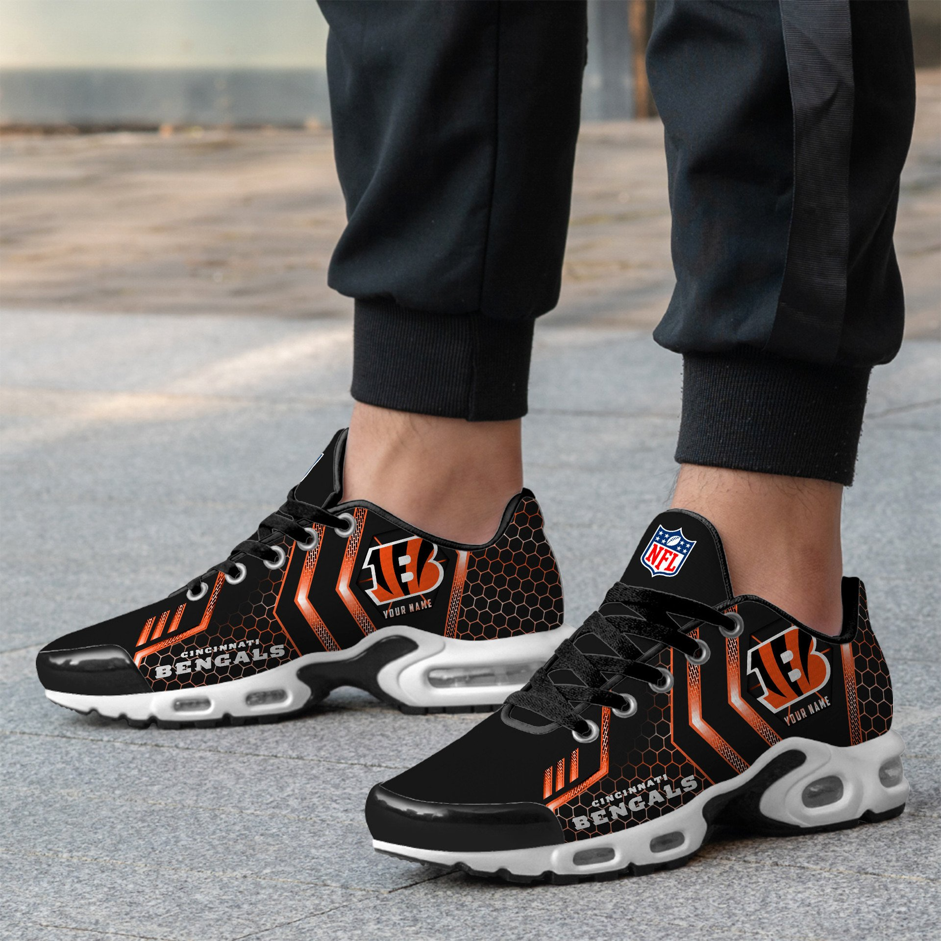 Ideafootwear Cincinnati Bengals TN Shoes Sneakers For Men And Women