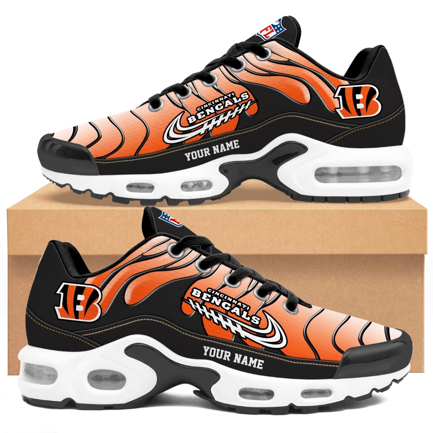 Ideafootwear Cincinnati Bengals TN Shoes Sneakers For Men And Women