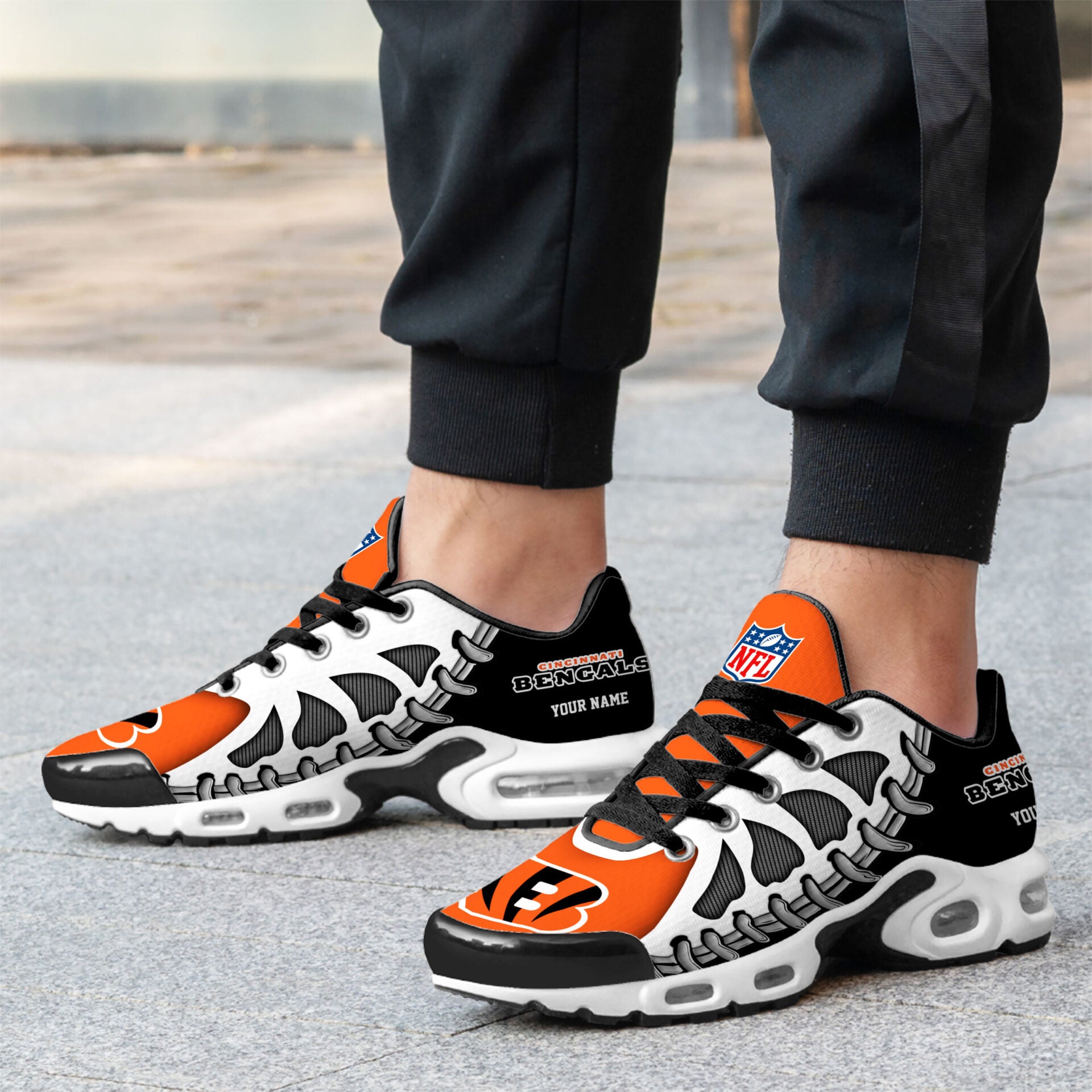 Ideafootwear Cincinnati Bengals TN Shoes Sneakers For Men And Women