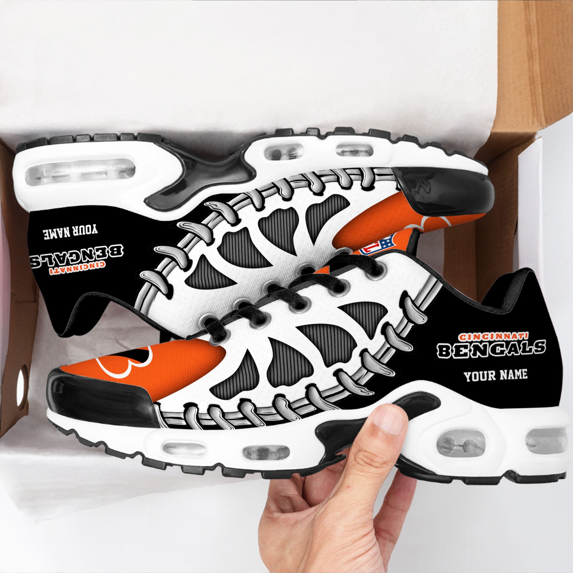 Ideafootwear Cincinnati Bengals TN Shoes Sneakers For Men And Women