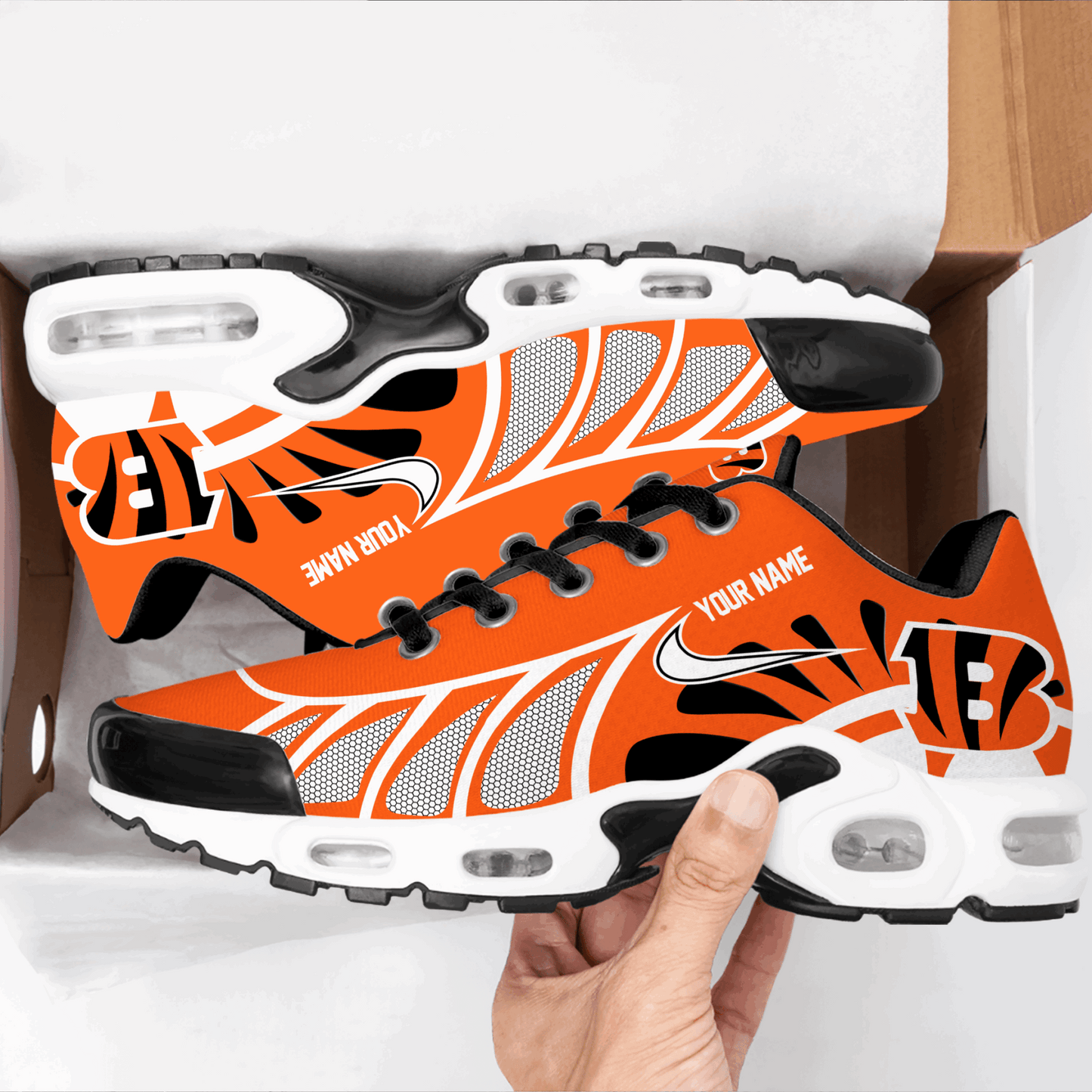 Ideafootwear Cincinnati Bengals TN Shoes Sneakers For Men And Women