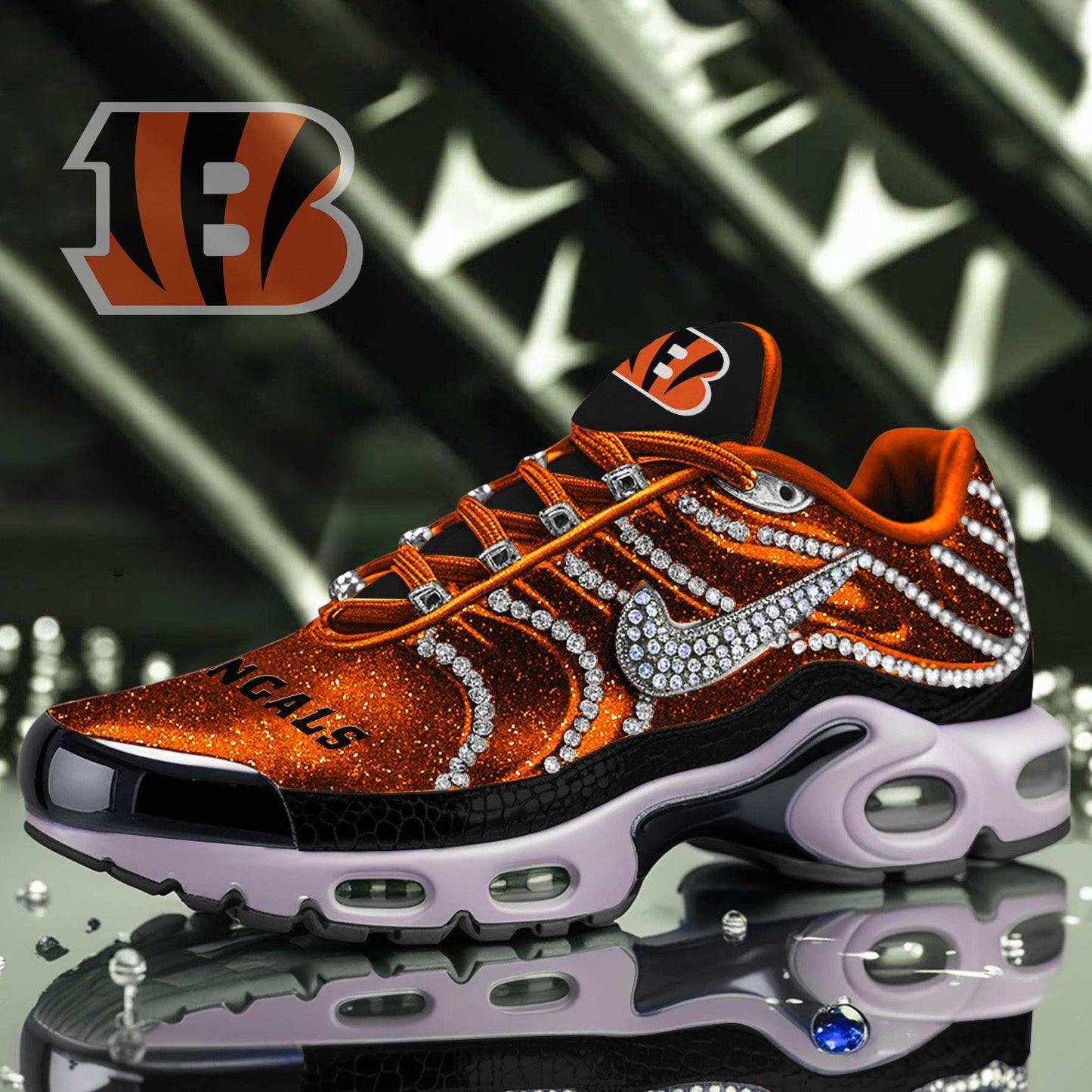 Ideafootwear Cincinnati Bengals TN Shoes Sneakers For Men And Women