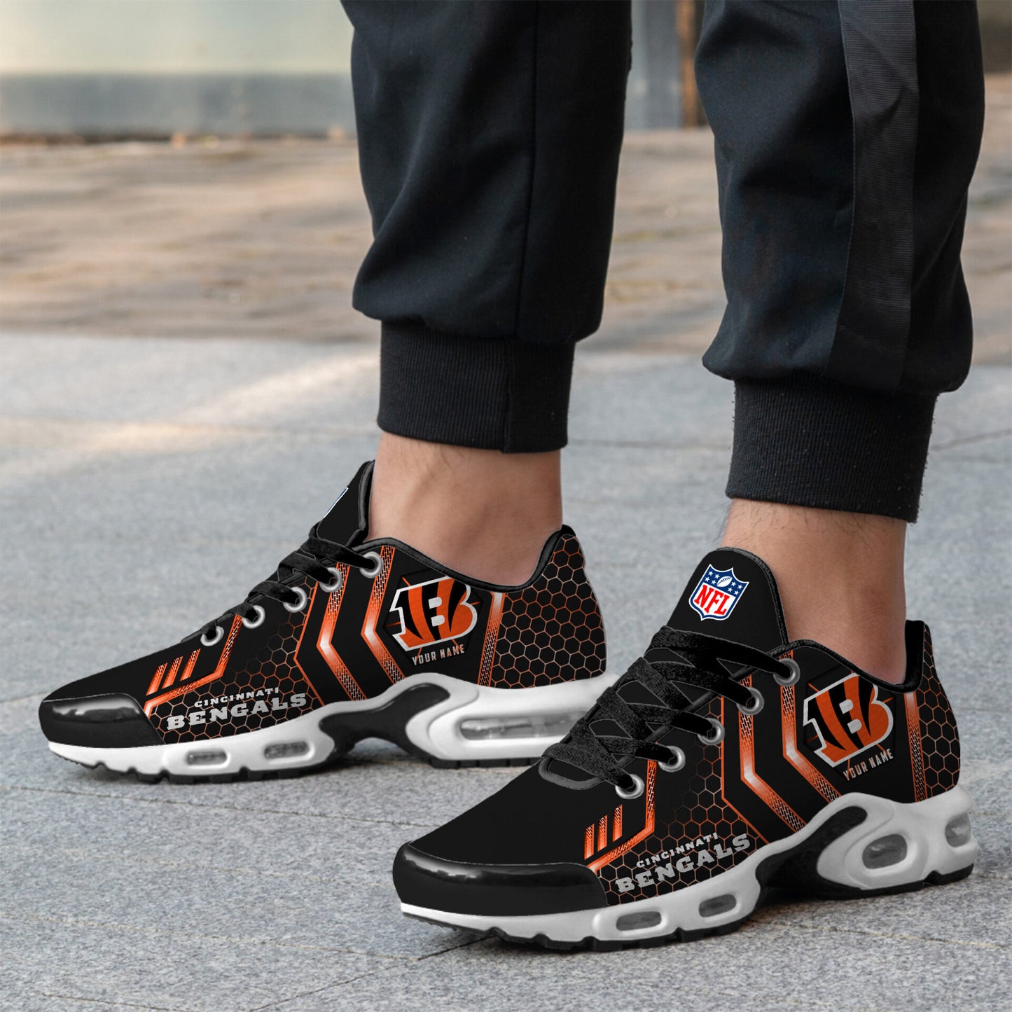 Ideafootwear Cincinnati Bengals TN Shoes Sneakers For Men And Women