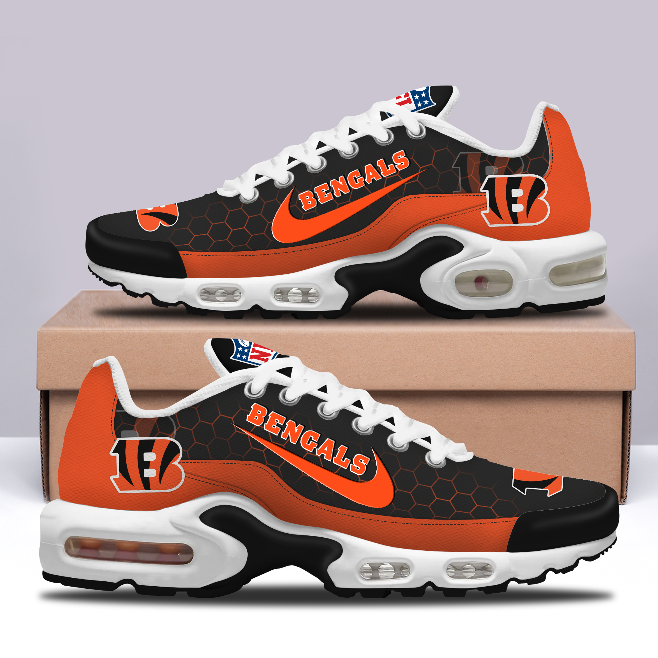 Ideafootwear Cincinnati Bengals TN Shoes Sneakers For Men And Women