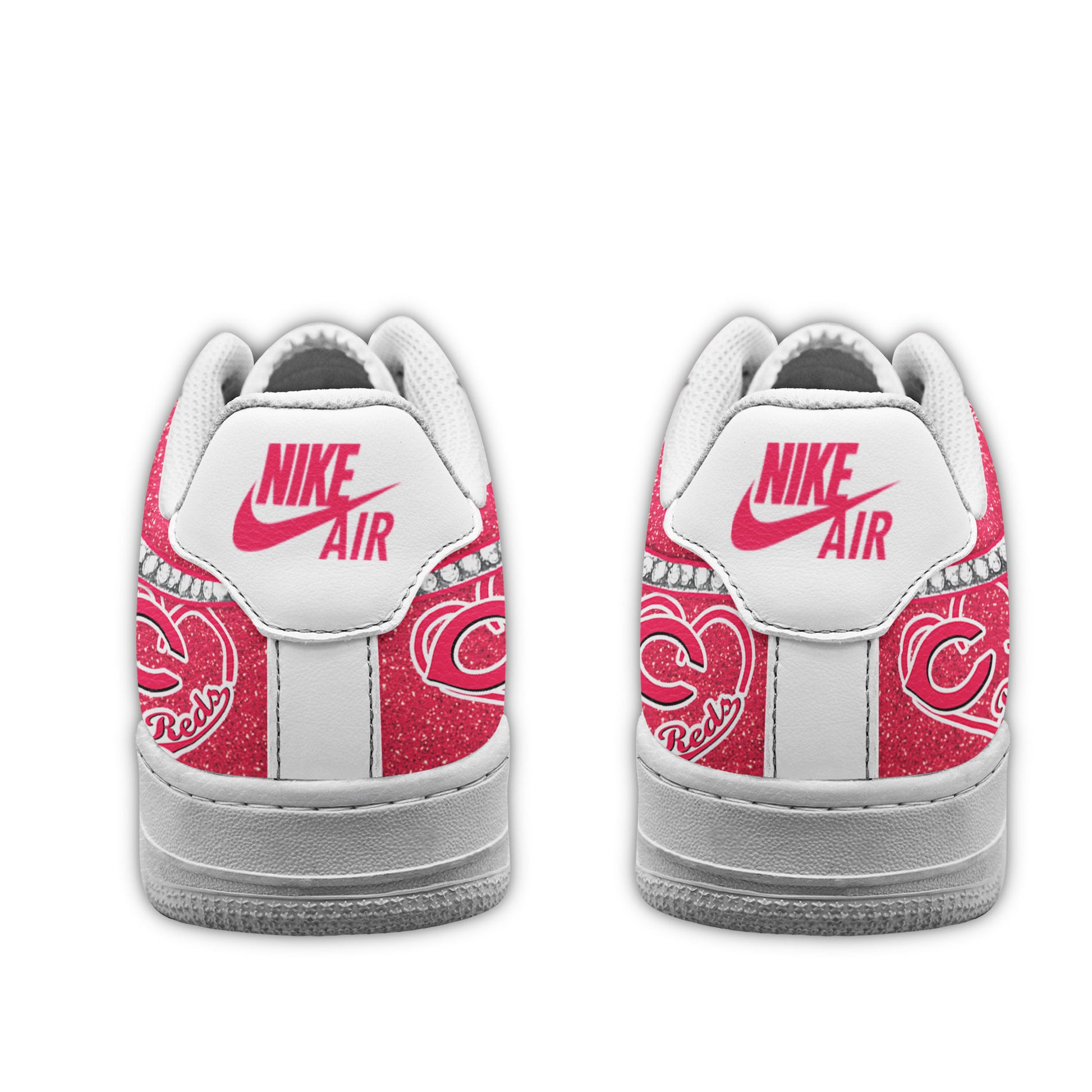 Ideafootwear Cincinnati Reds Air Low-Top Sneakers Shoes For Men And Women 2