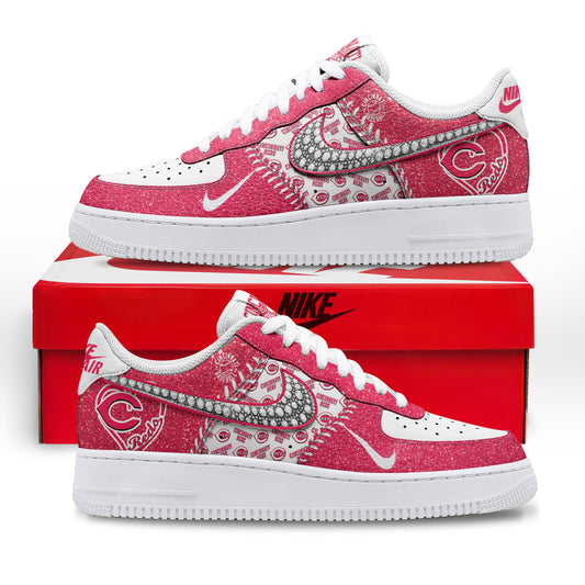 Ideafootwear Cincinnati Reds Air Low-Top Sneakers Shoes For Men And Women 1