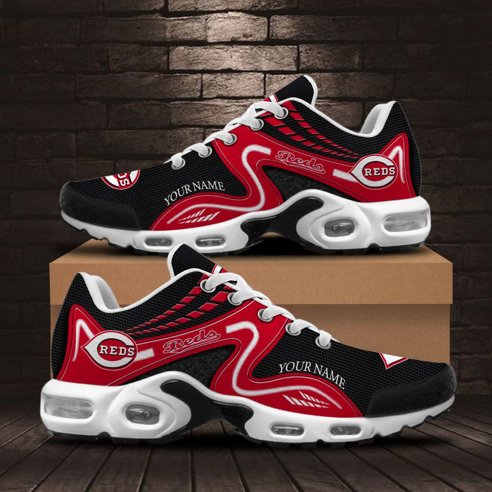 Ideafootwear Cincinnati Reds TN Shoes Sneakers For Men And Women