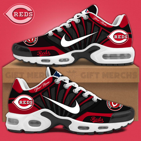 Ideafootwear Cincinnati Reds TN Shoes Sneakers For Men And Women