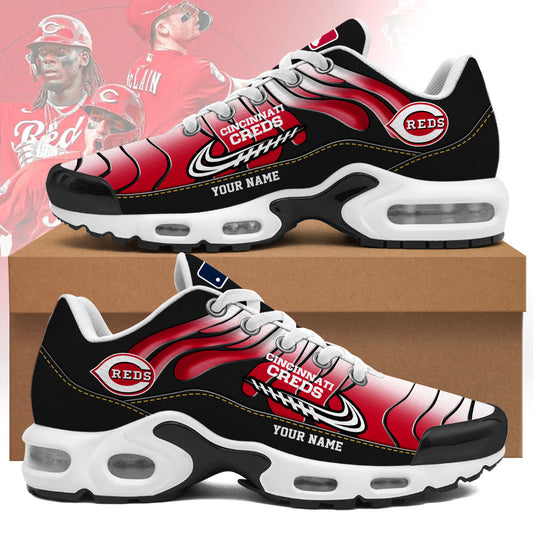 Ideafootwear Cincinnati Reds TN Shoes Sneakers For Men And Women