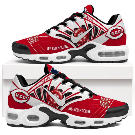 Ideafootwear Cincinnati Reds TN Shoes Sneakers For Men And Women
