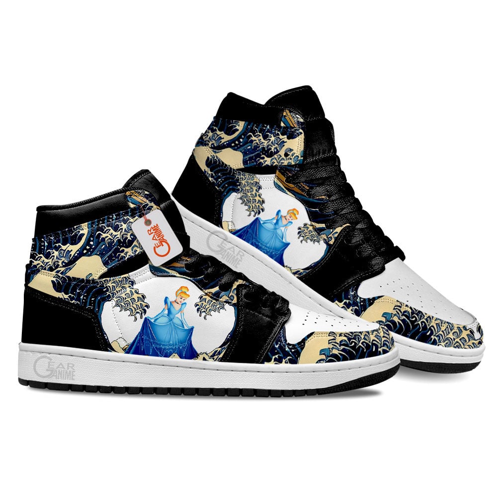 Ideafootwear Cinderella AJ1 High Sneakers Shoes For Men And Women
