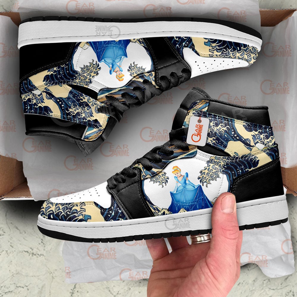 Ideafootwear Cinderella AJ1 High Sneakers Shoes For Men And Women
