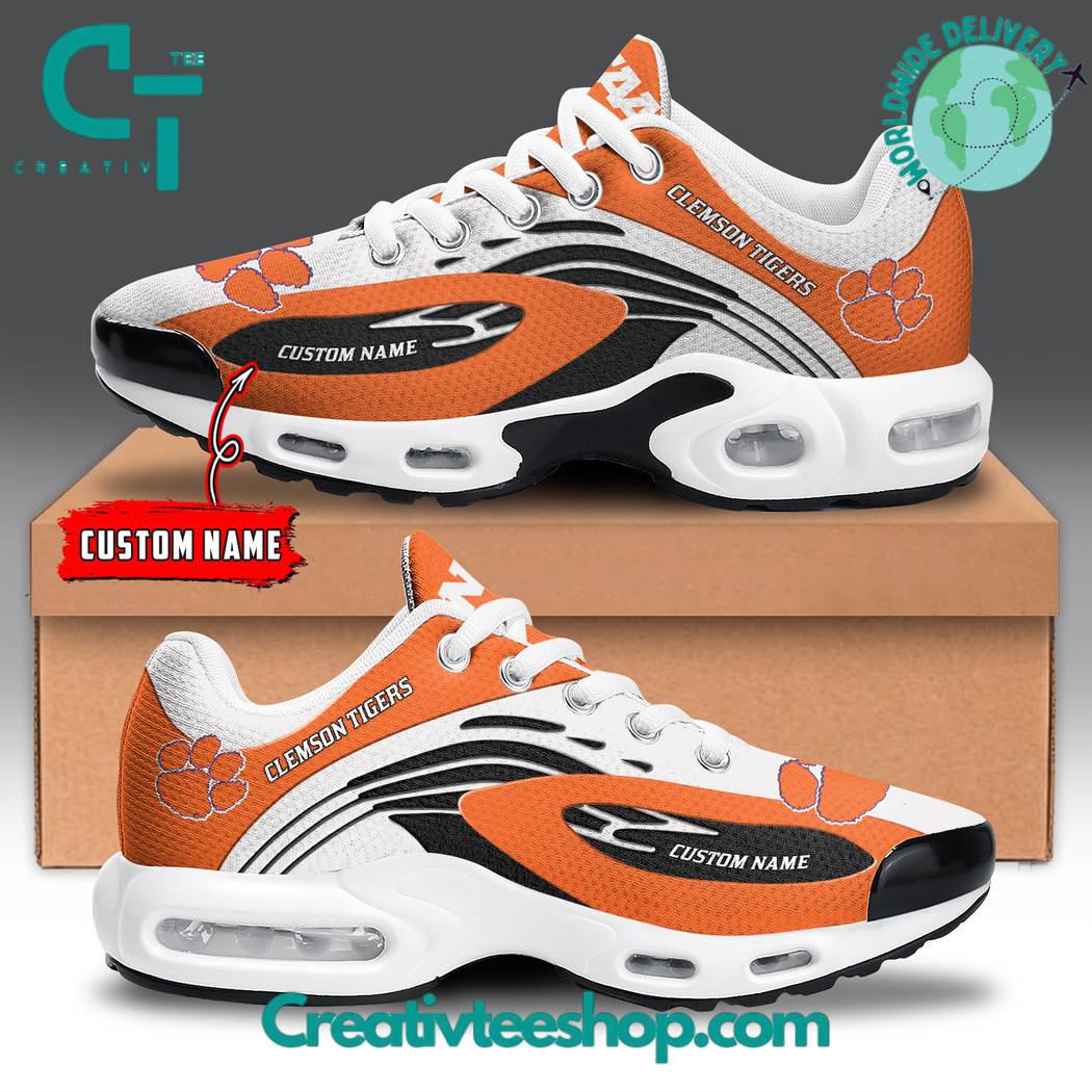 Ideafootwear Clemson Tigers TN Shoes Sneakers For Men And Women