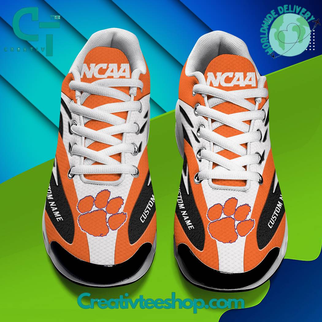 Ideafootwear Clemson Tigers TN Shoes Sneakers For Men And Women